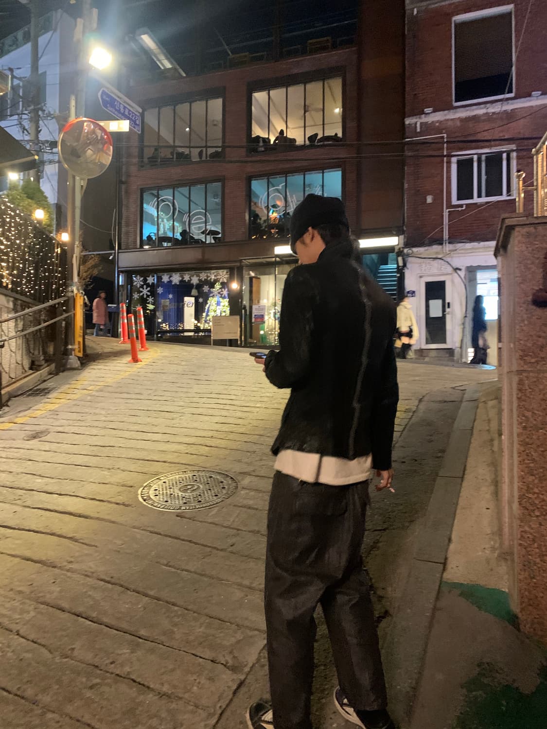 릭오웬스 아카이브 키링 왁스코팅 새깅팬츠 상품이미지1