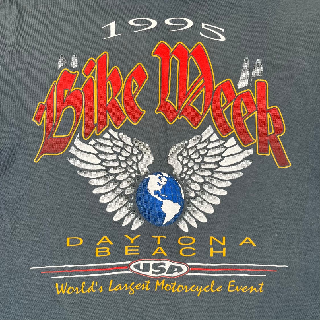 빈티지 1995 데이토나 비치 바이크 위크 반팔 상품이미지6