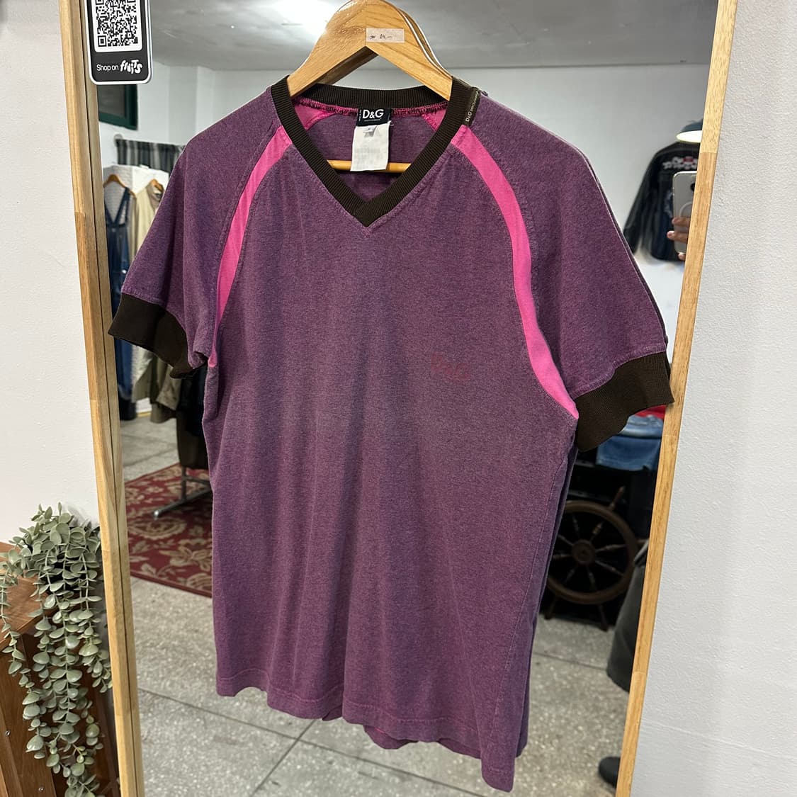 00s D&G Y2K 티셔츠 상품이미지2