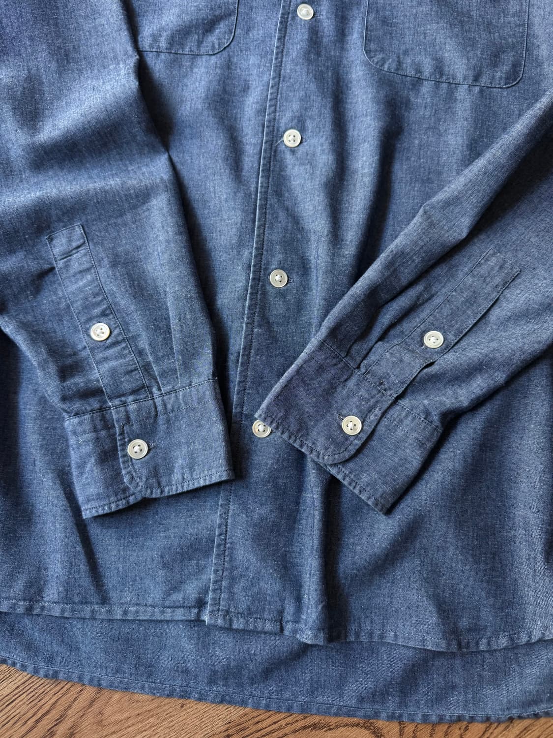 [M]리바이스 인디안 마드라스 샴브레이 셔츠 상품이미지5