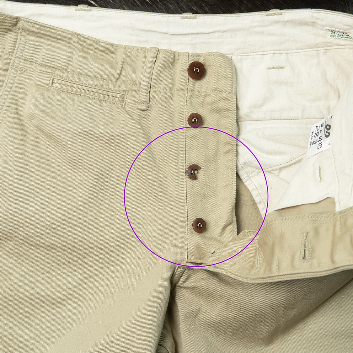 [30] 웨어하우스 Lot 1082 치노팬츠 베이지 상품이미지2