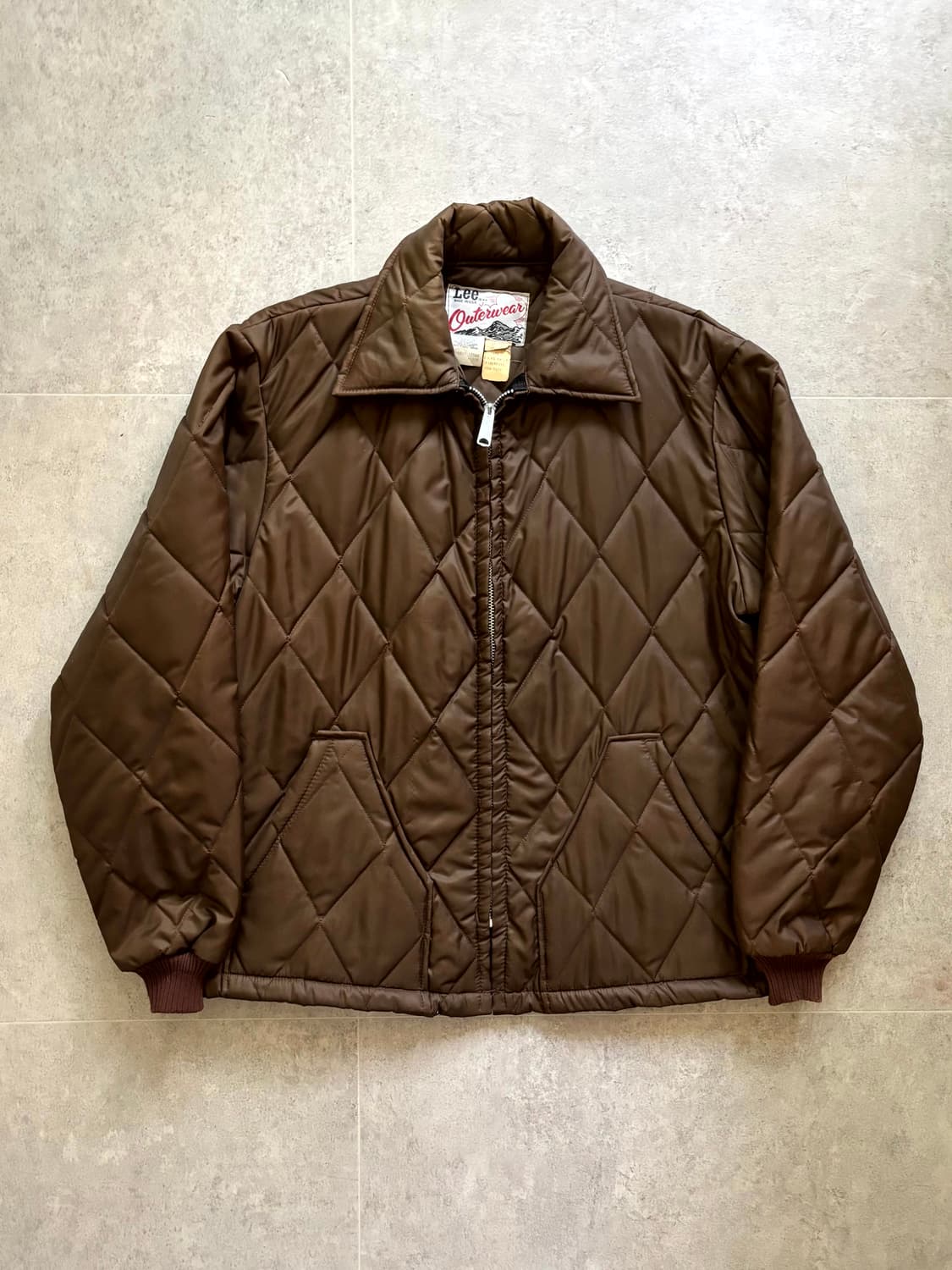 70's Lee Outwear 퀼팅 자켓 M(100~105) 상품이미지1