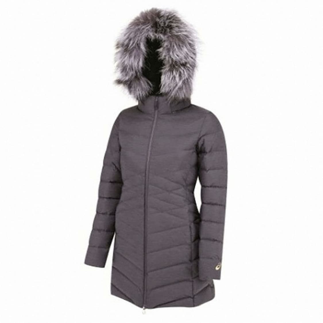 아식스 여성  퍼 슬림핏 공 다운 자켓3 상품이미지1