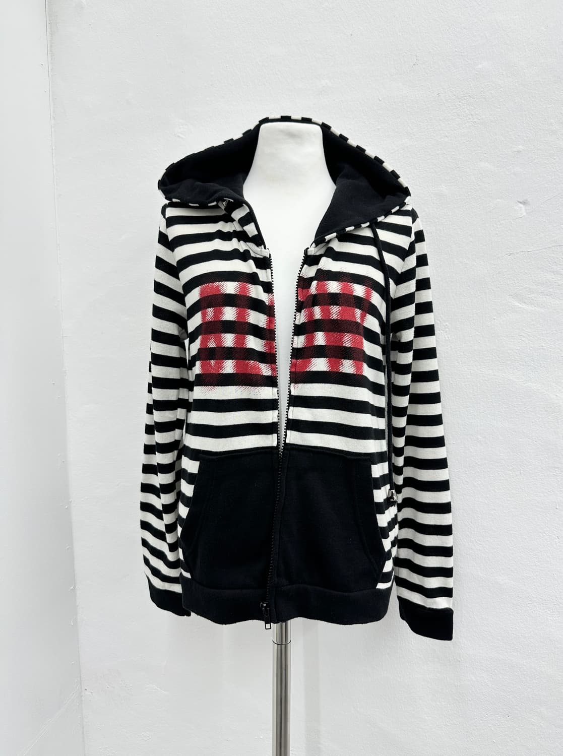 Frantic Candy stripe blow hood zip 상품이미지2