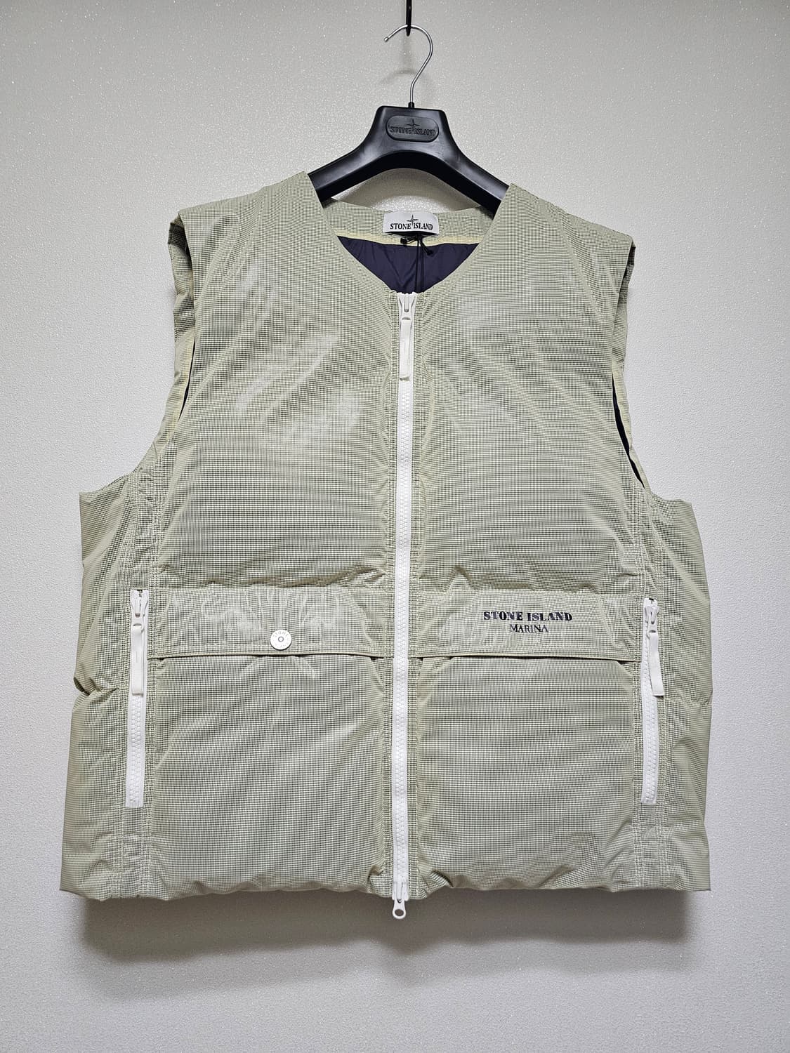 스톤아일랜드 마리나 립스탁 패딩 조끼 (새상품) 상품이미지1