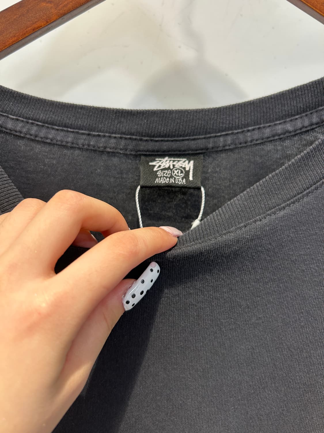 스투시 워크 샵 로고 반팔 티셔츠 상품이미지4