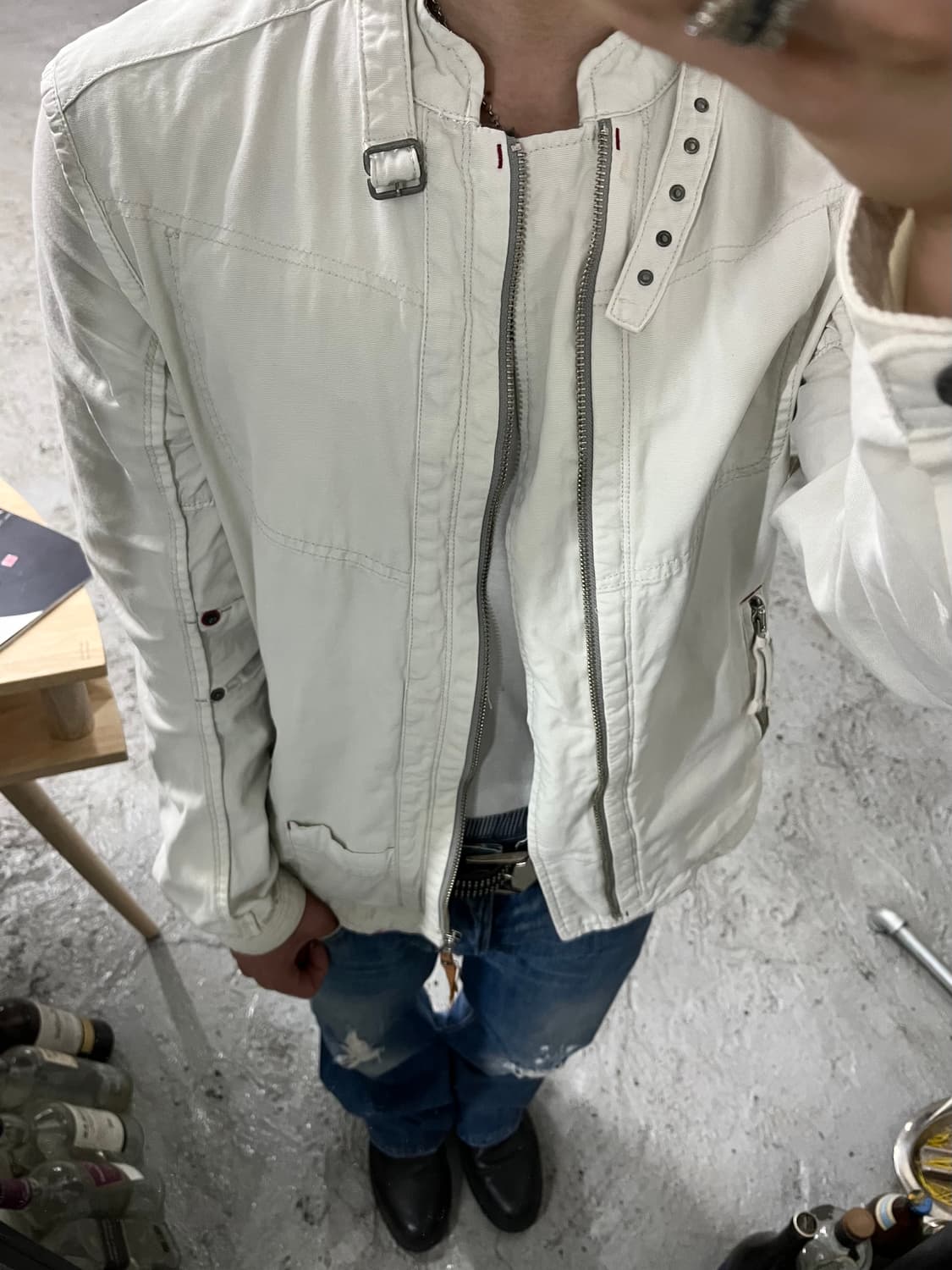 Ball biker jacket 상품이미지3