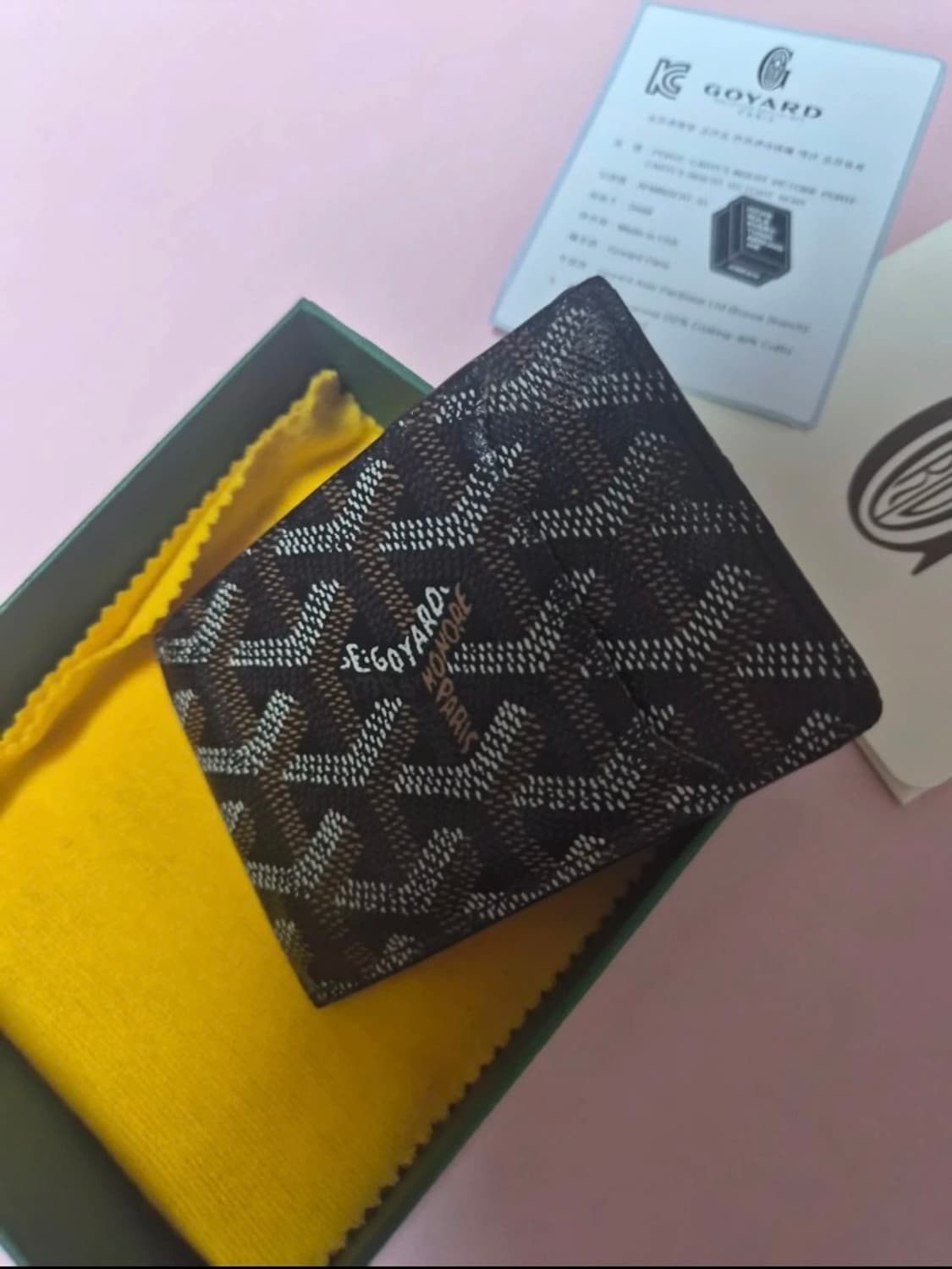 고야드 반지갑 상품이미지3