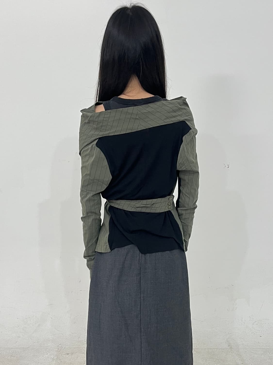 Annaritan draped shirts 상품이미지3