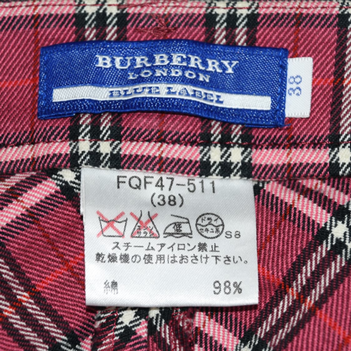 Burberry blue label 노바체크팬츠 상품이미지8