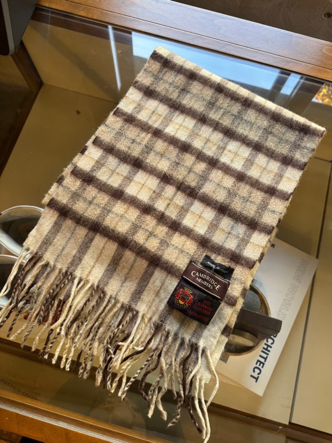 캠브리지 멤버스 캐시미어 머플러 상품이미지10