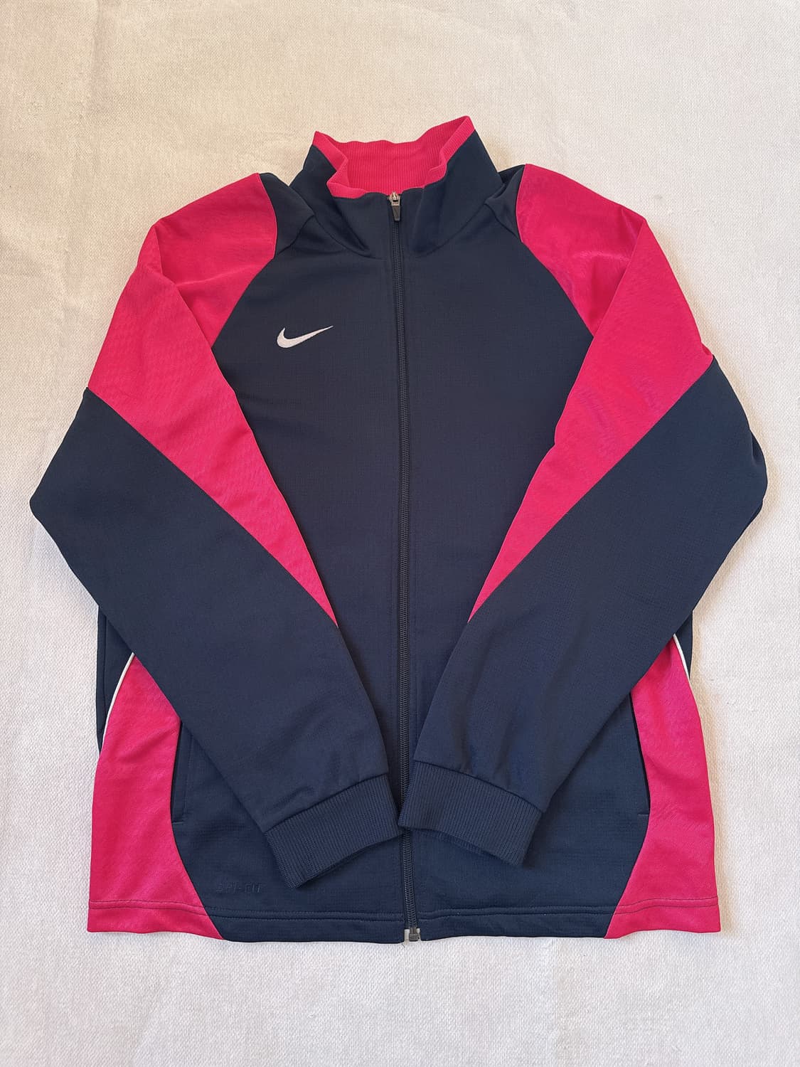 나이키 네이비 배색 핑크 져지 상품이미지2