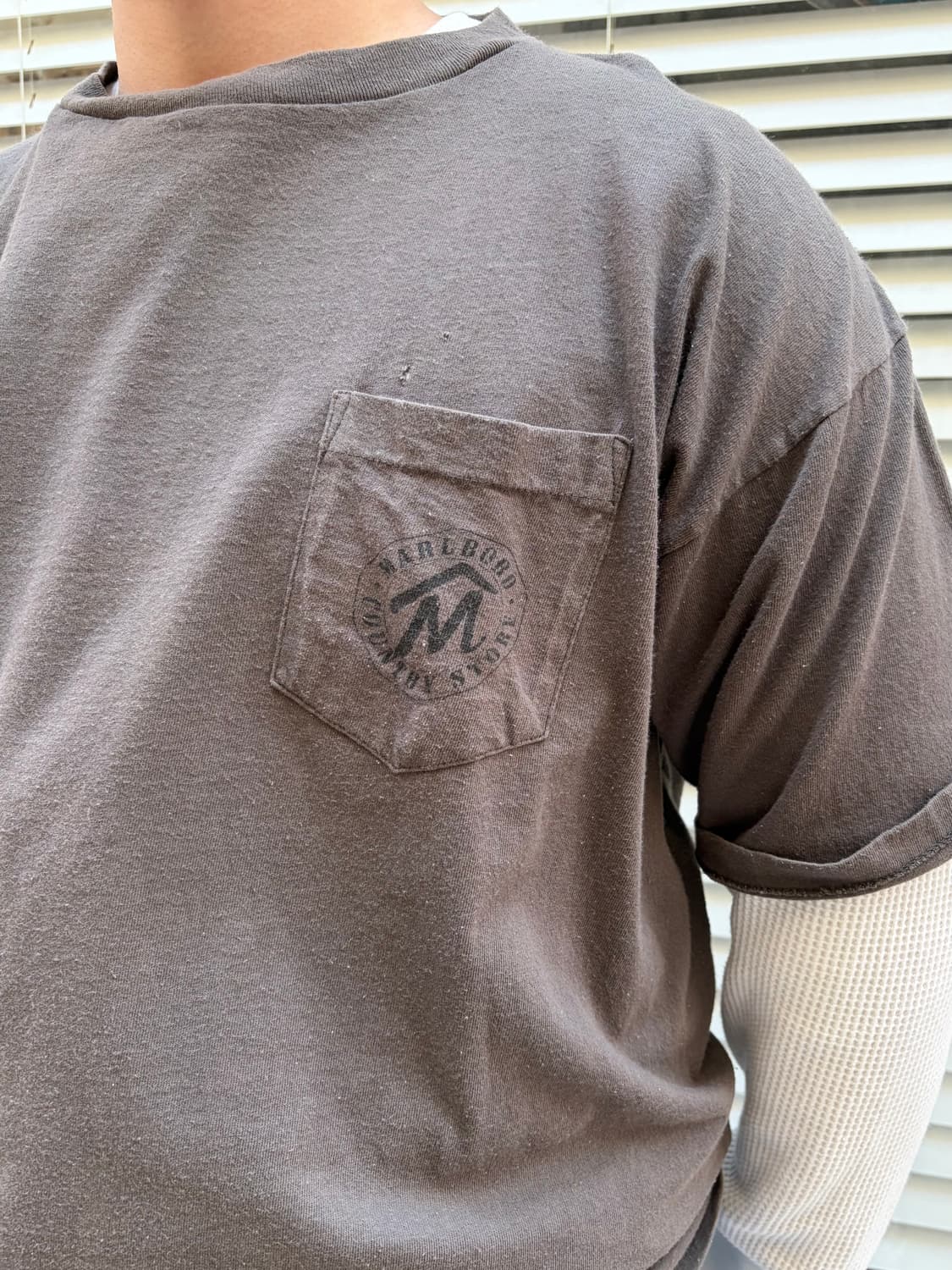 90‘s Marlboro country west cowboy T-sh 상품이미지7