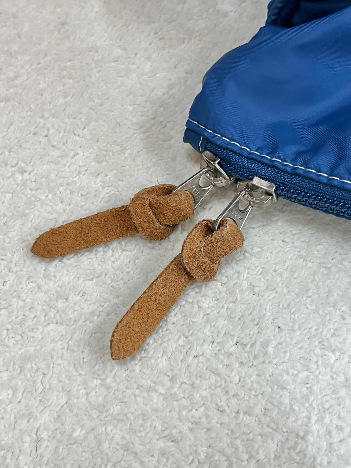 포터 스티치 호보백 블루 상품이미지5