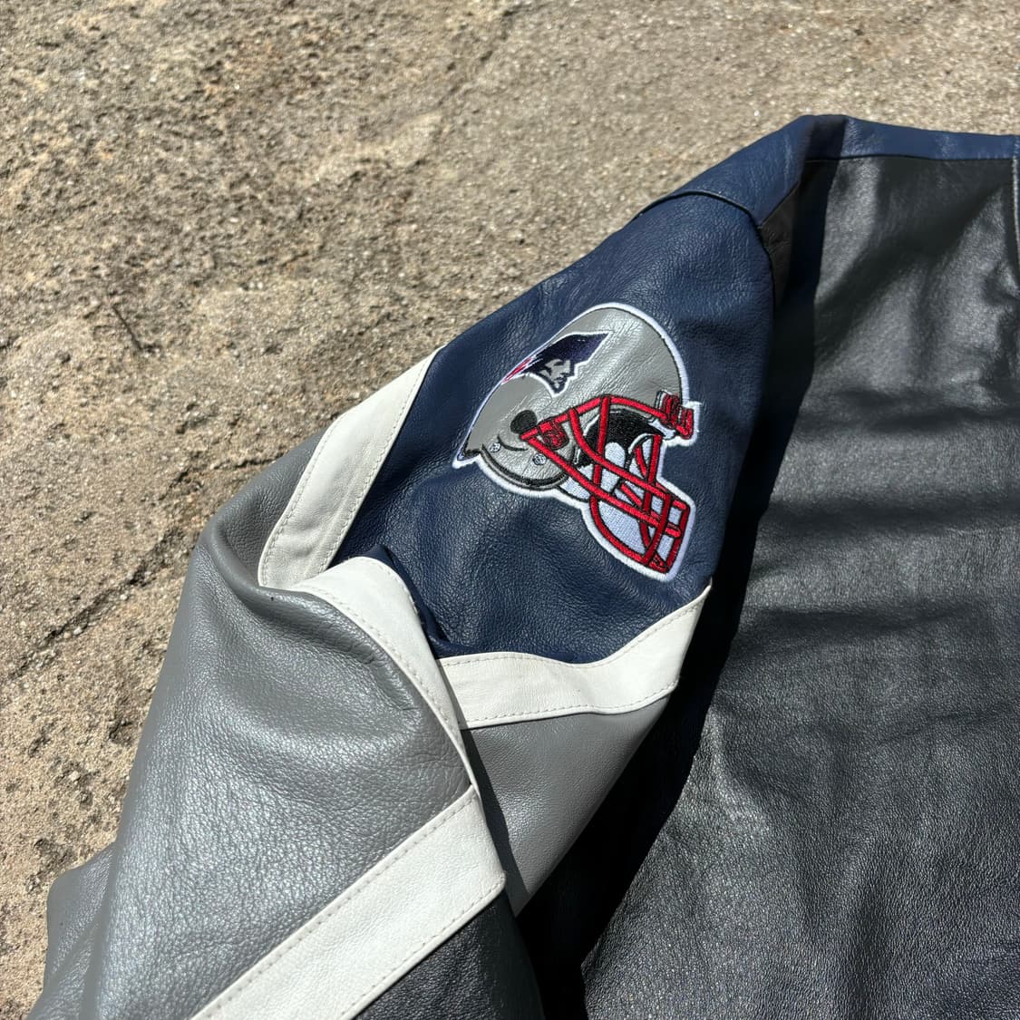 00s NFL 뉴 잉글랜드 패트리어츠 바시티 3XL 상품이미지5