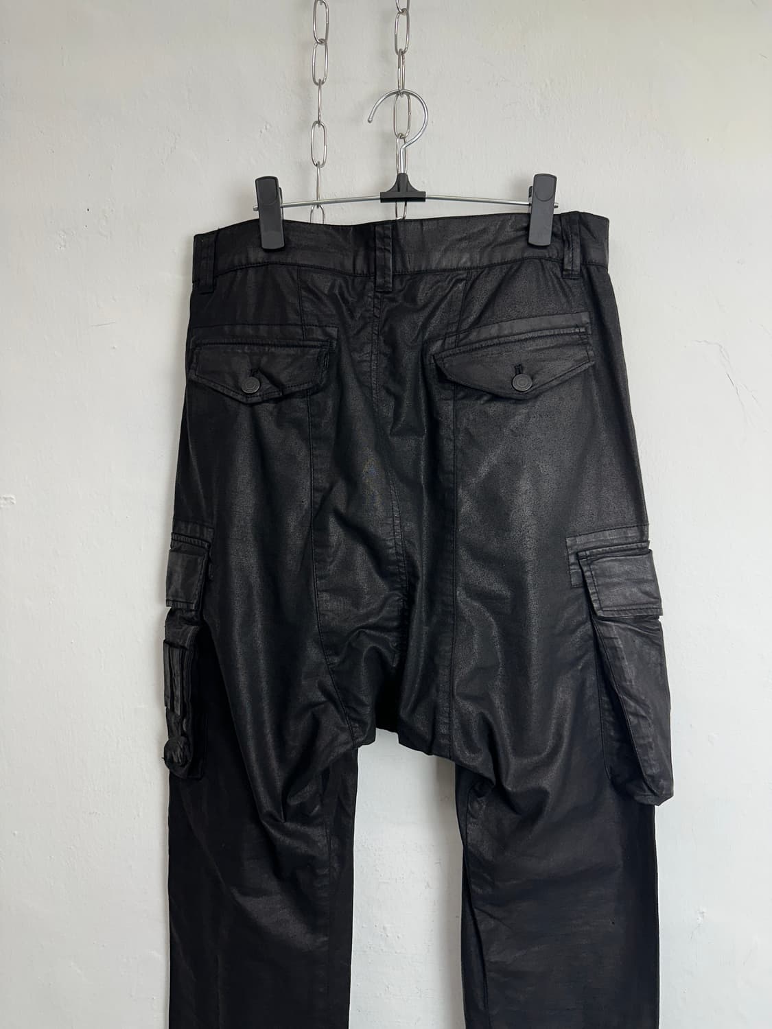 Tornado Mart Coated Sarrouel Cargo Pants 상품이미지9