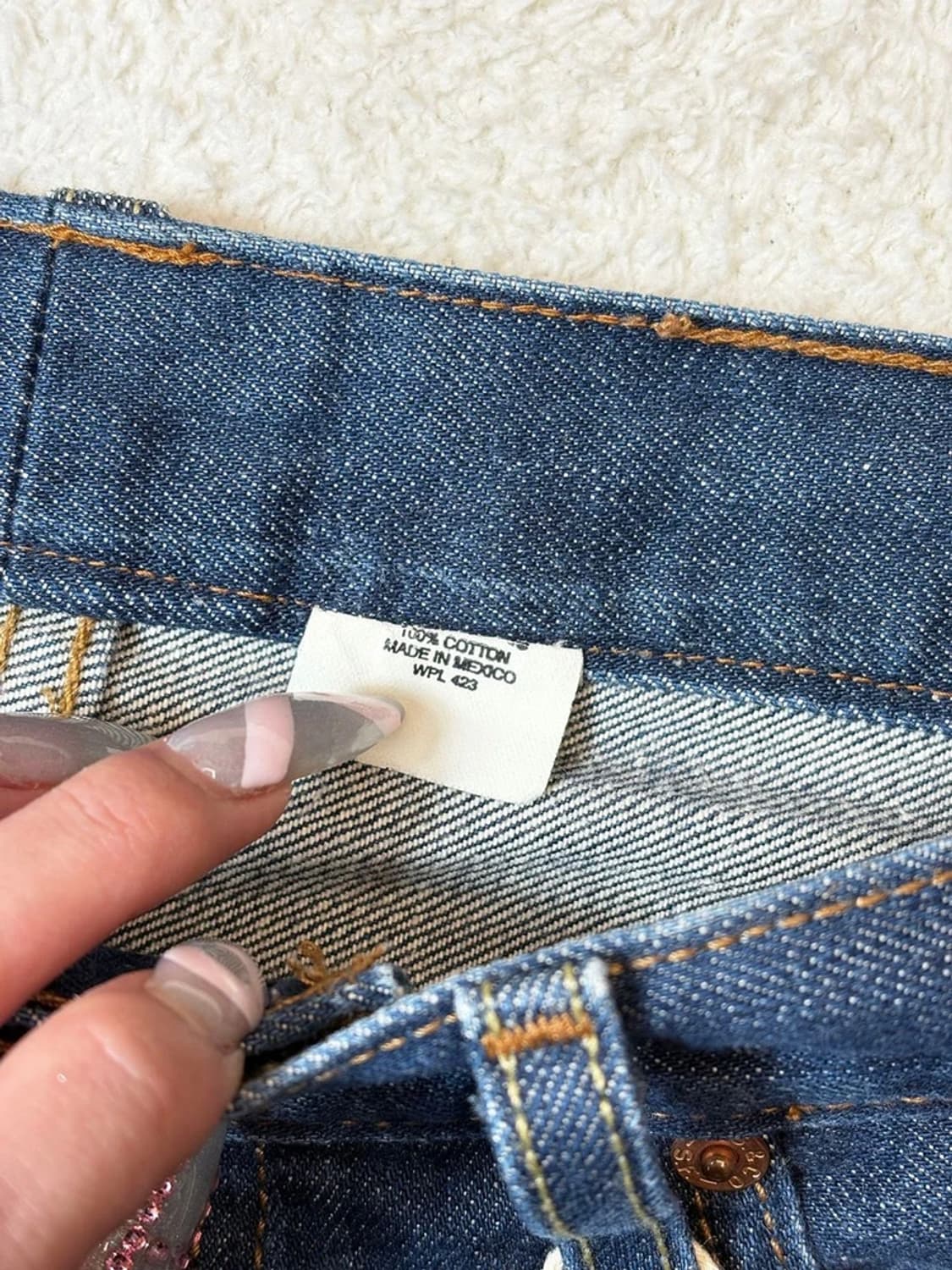 리바이스 00s 501 스트레이트 데님 팬츠 PN6482    상품이미지10