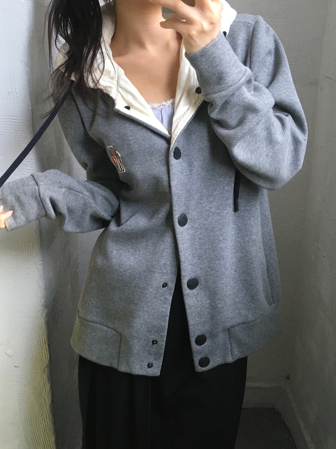 Moncler 몽클레르 그레노블 패딩 후드 스웻 셔츠  상품이미지1