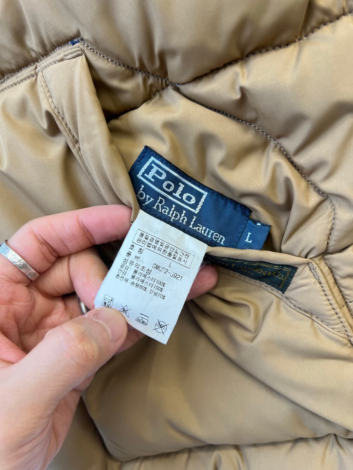 (103)폴로 리버시블 웨스턴 다운 베스트 상품이미지9