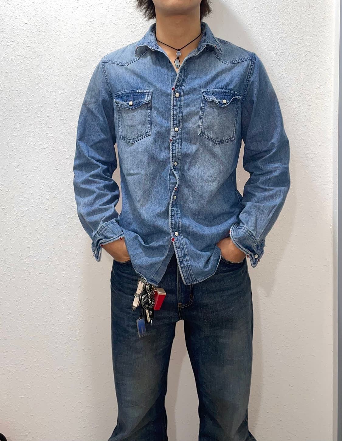 mossimo웨스턴데님셔츠 상품이미지1