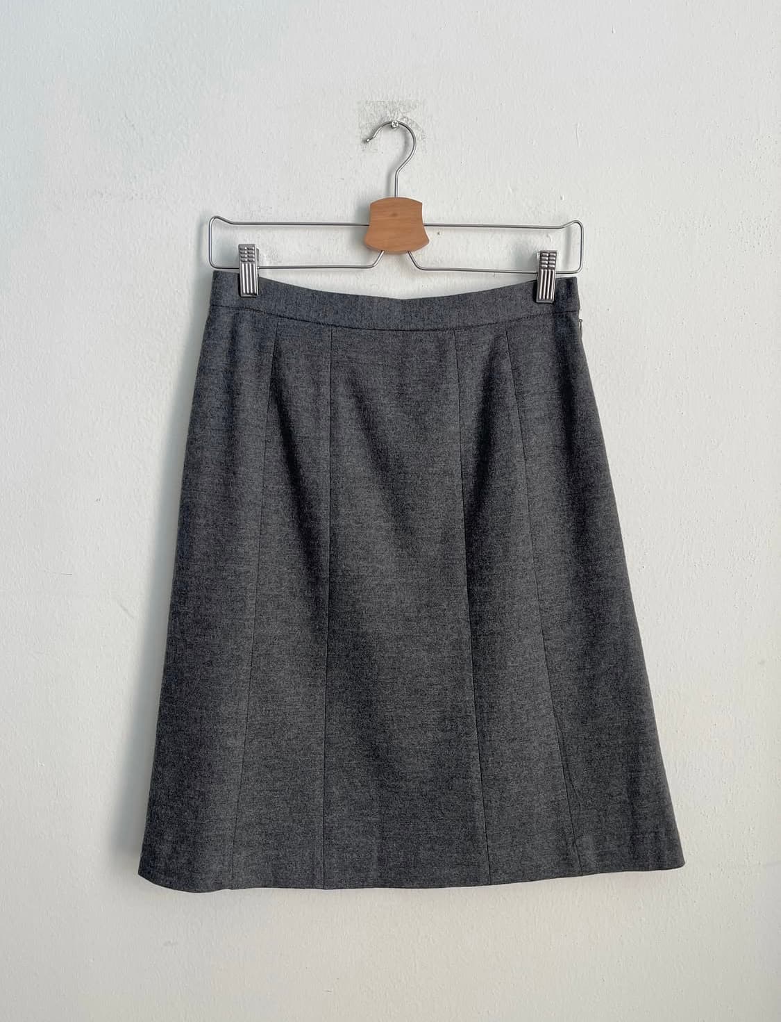 멜란지 그레이 울스커트 상품이미지1