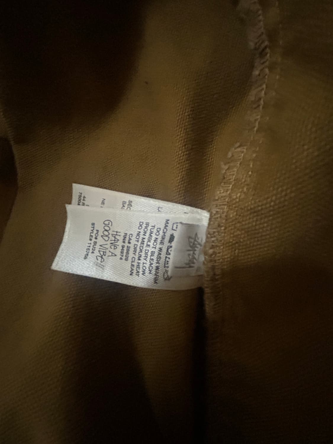 스투시 언라인드 플레이드 우니온 후드자켓 s사이즈 판매합미디 상품이미지3