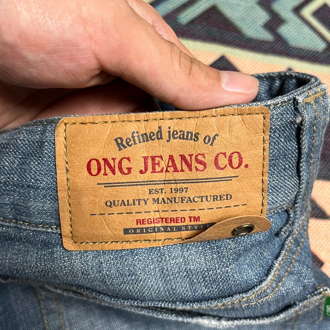 ONG JEANS 웨스턴 데님팬츠 상품이미지6