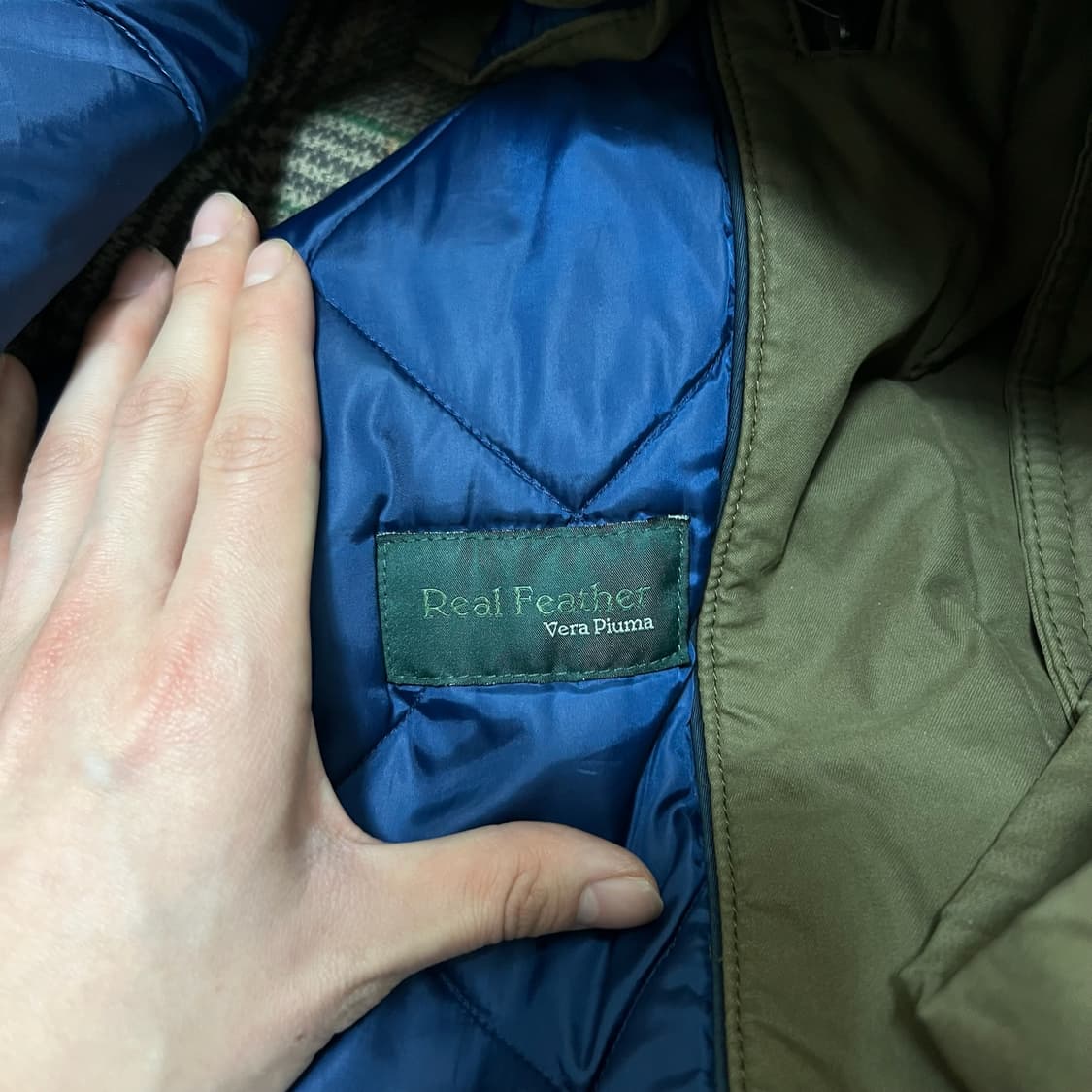 헨리코튼 남성 클래식 로고 안감 야상 맥코트 XL/105  상품이미지6