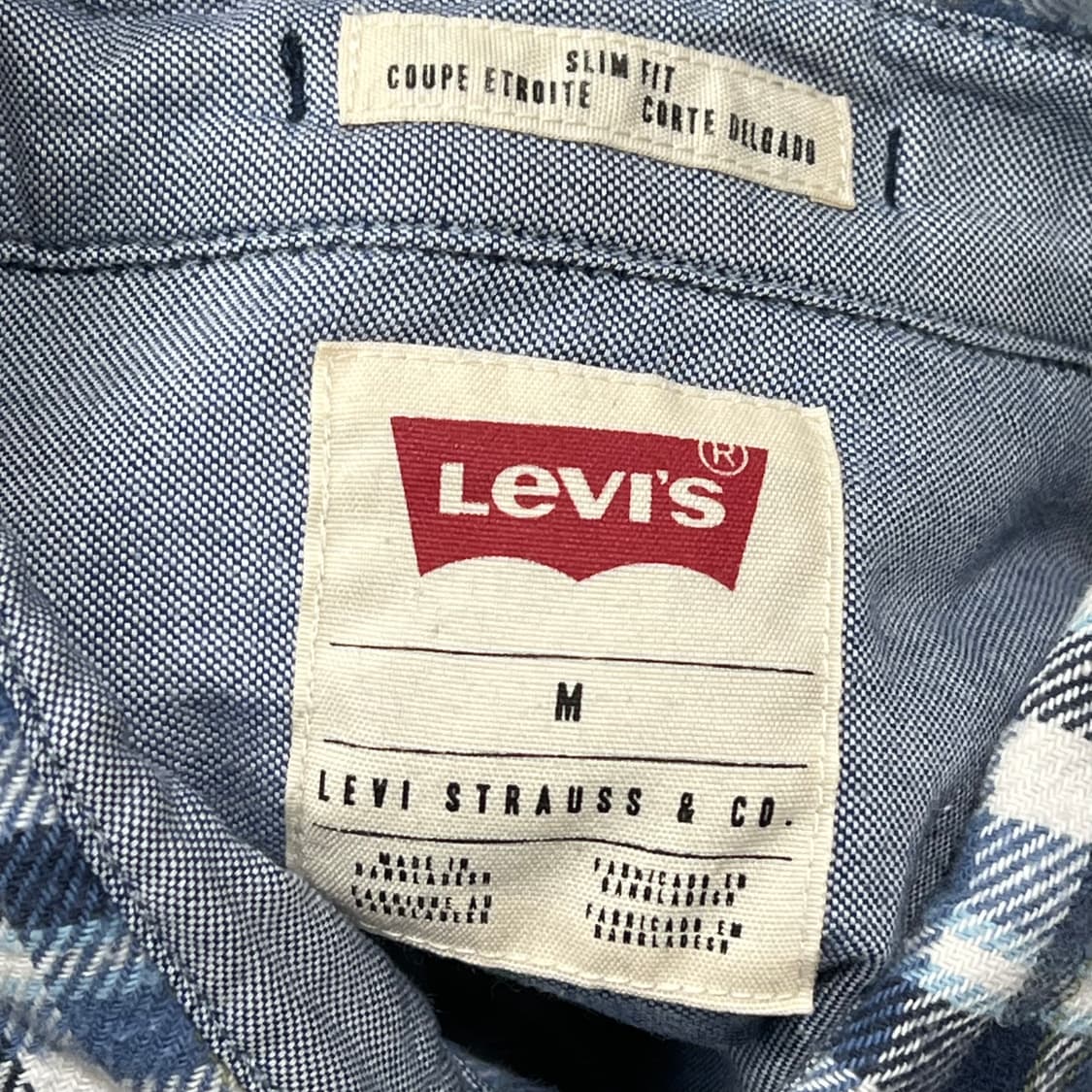 리바이스 플란넬 체크셔츠 s10728 상품이미지5