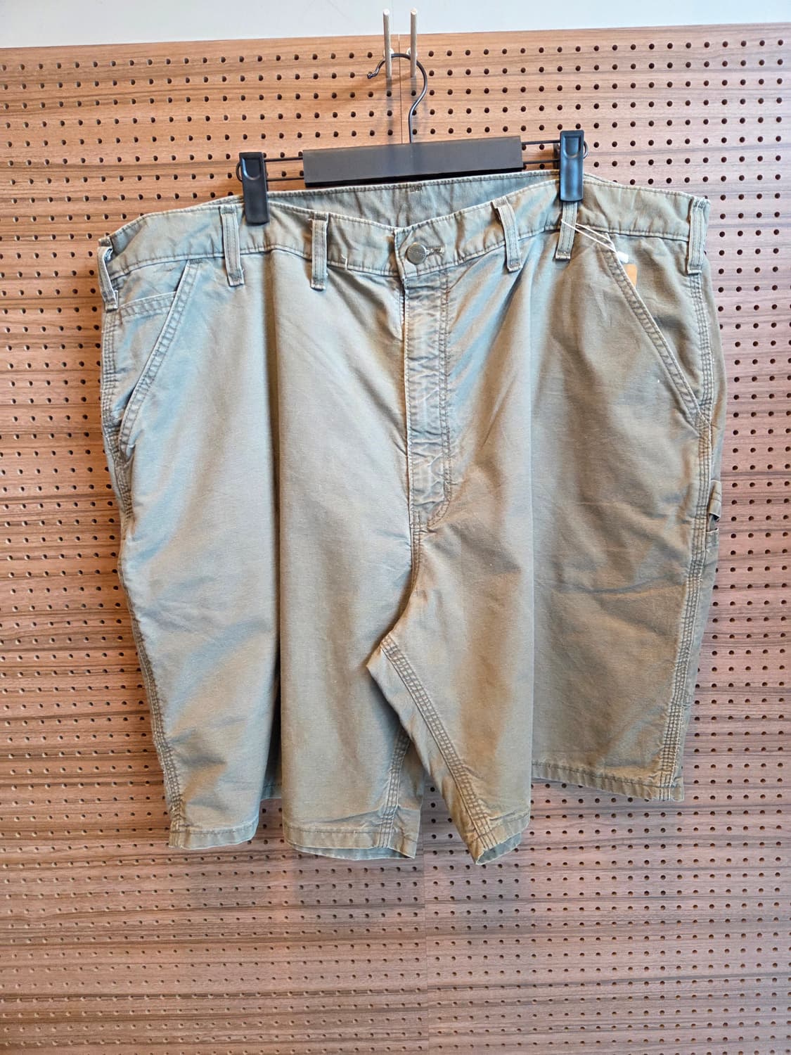  [44] 칼하트 B144 카펜터 쇼츠 라이트 브라운 (LBR)카키색 상품이미지2