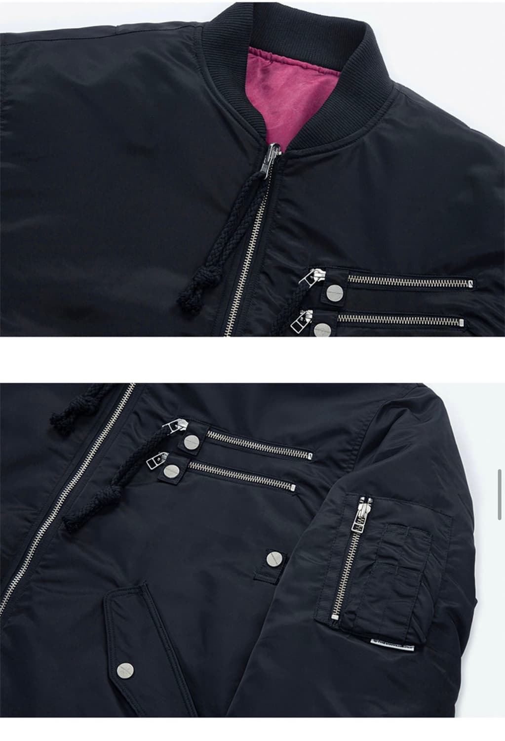 더바이닐하우스 리버시블 MA-1 자켓 상품이미지5