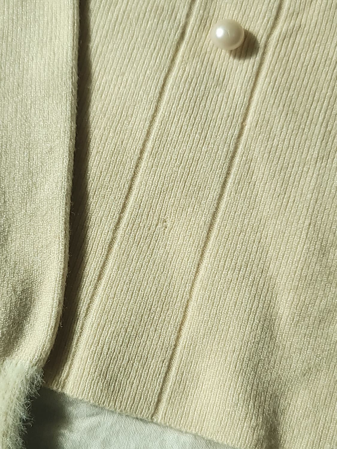 로맨틱 갸루 로걀 퍼 카라 빈티지 니트 상품이미지7