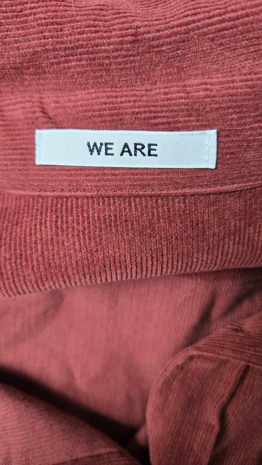 We are 위아 코듀로이 셔츠 상품이미지5