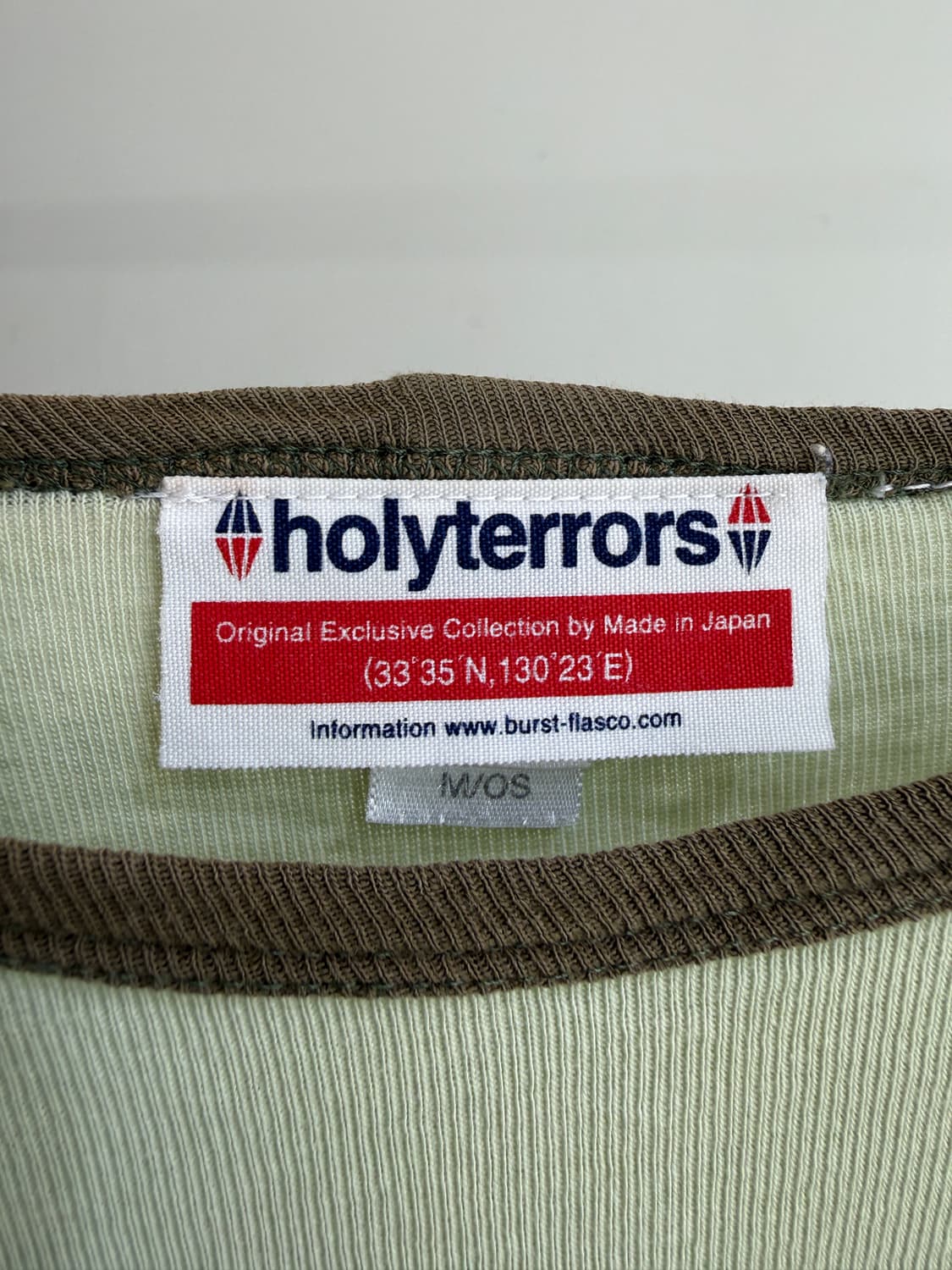 HOLY TERRORS (Made in USA) 래글런 티셔츠  상품이미지6