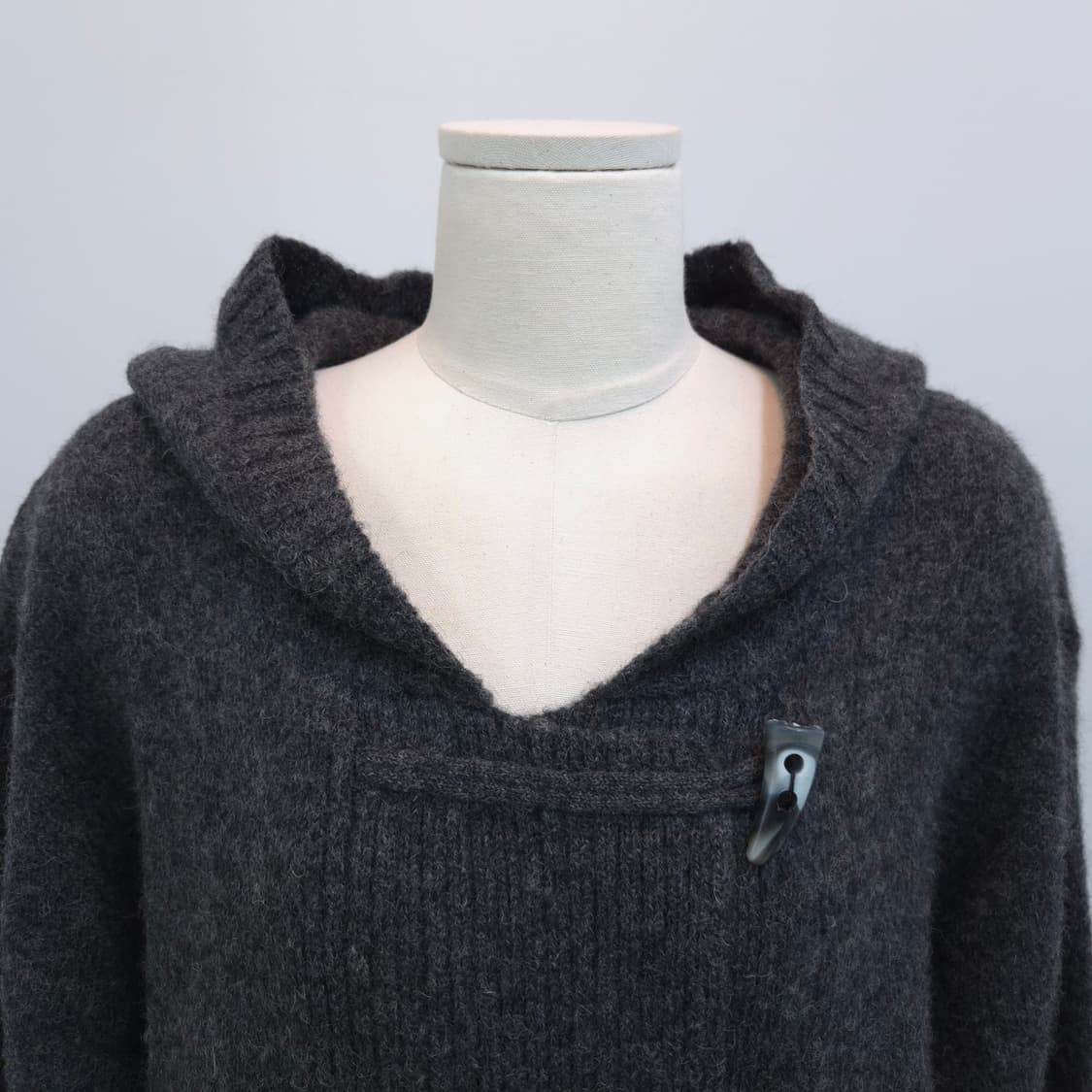 MAISON DE WORGE 니트 더플 코트 상품이미지2