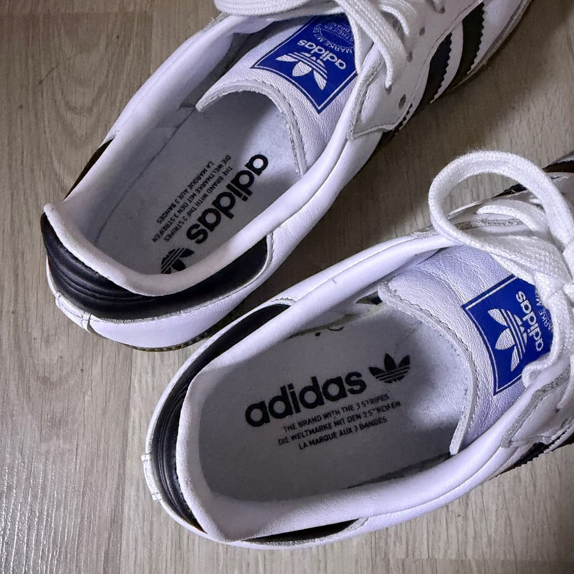 아디다스 쌈바 흰검 240-245 상품이미지9