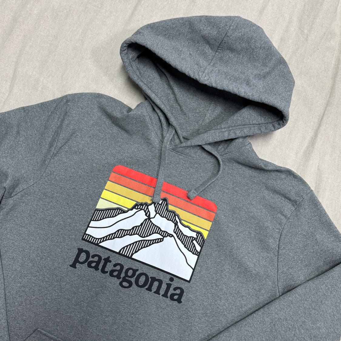파타고니아 리짓 업라이절 그레이 후드 M 상품이미지2