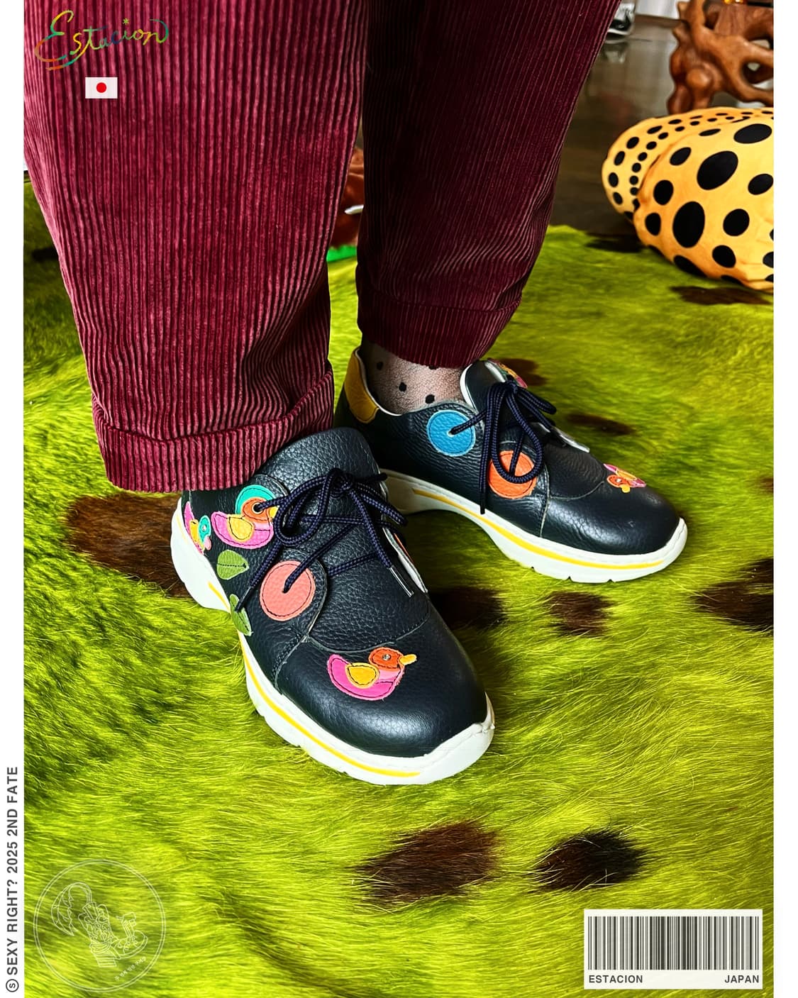 ESTACION Japan Native Leather Sneakers 상품이미지1