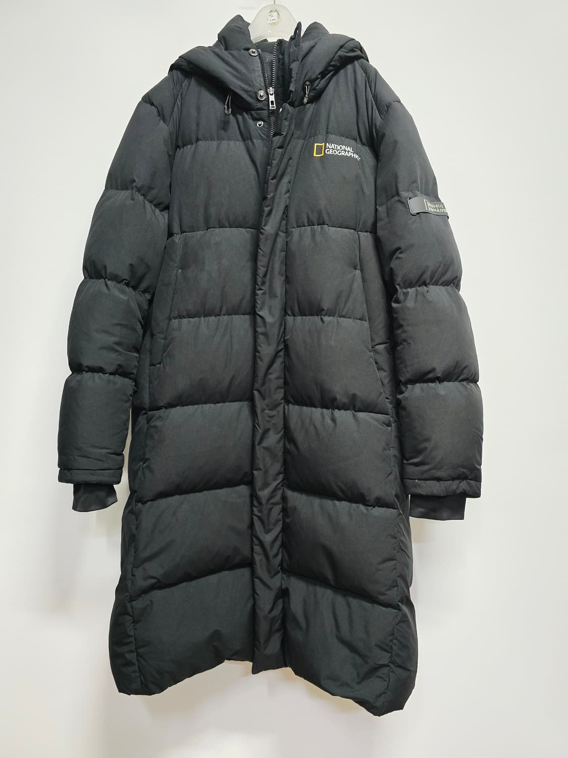 내셔널지오그래픽 구스롱패딩 블랙 상품이미지1