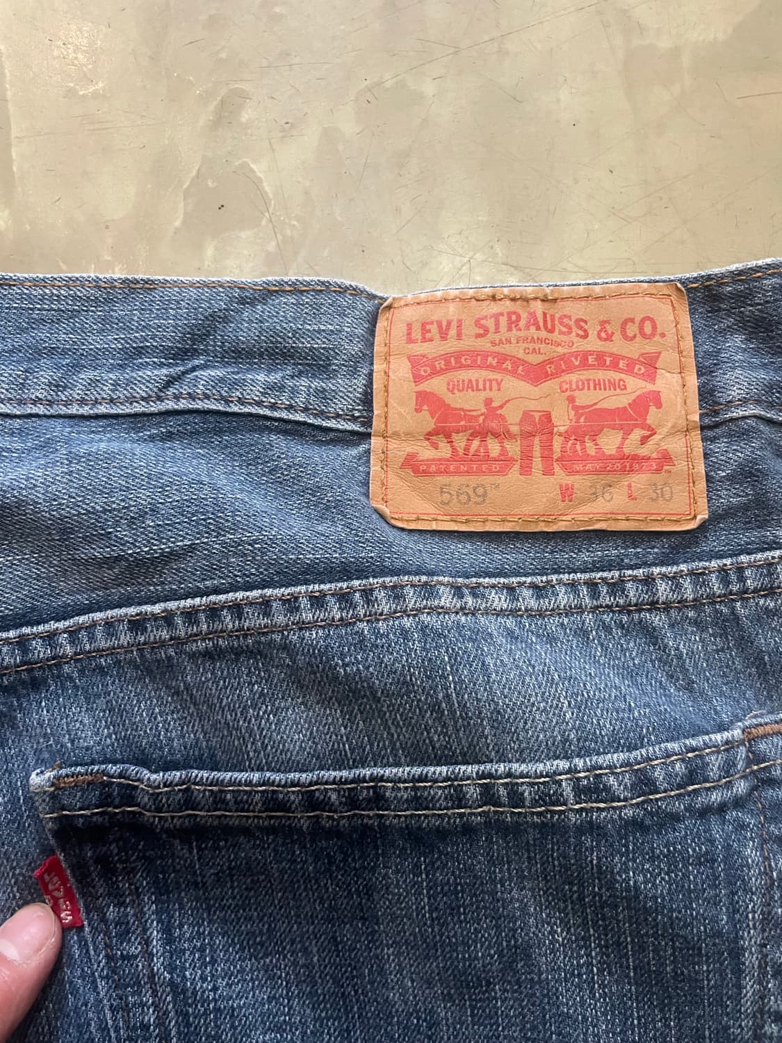 리바이스 569 36x30 상품이미지6