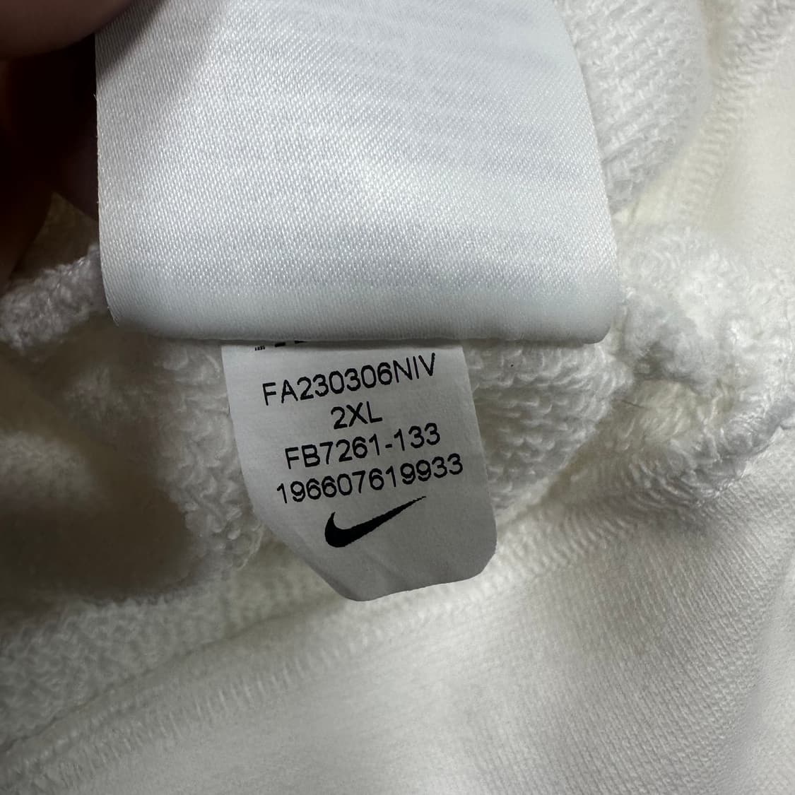 ✨ (세트) 나이키 슈독 빅로고 스웻 맨투맨 세트 셋업 상품이미지6