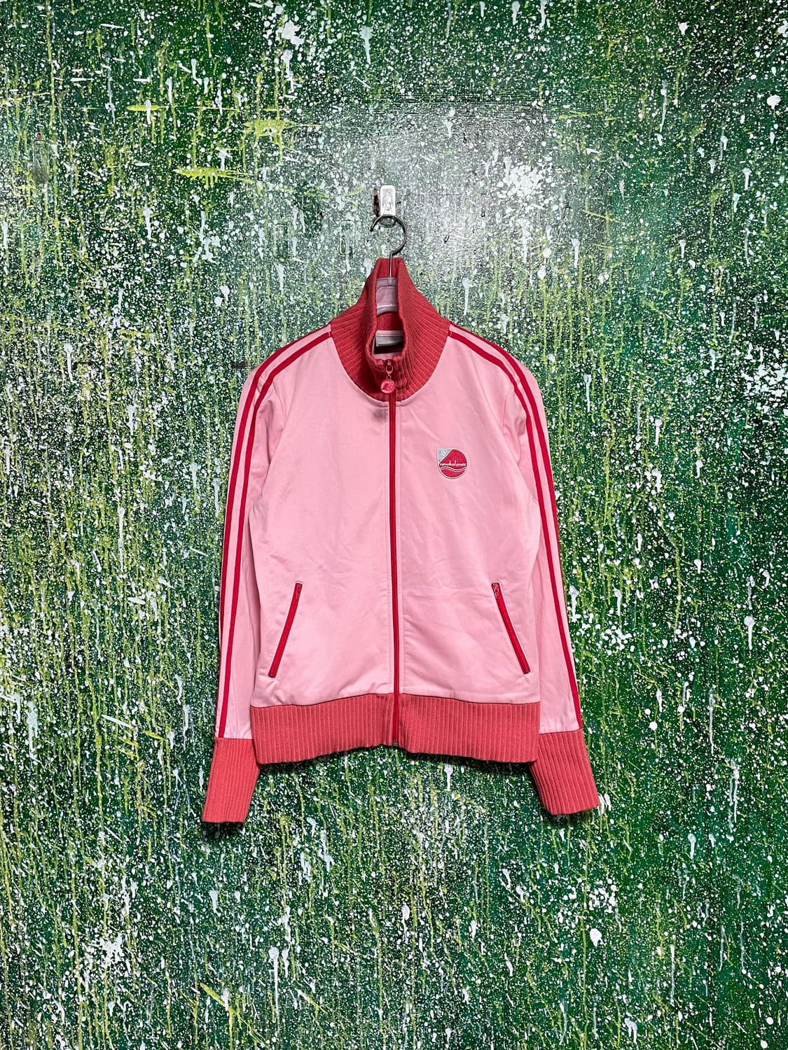 뉴발란스 y2k 핑크 레드 져지 트랙탑 95 상품이미지6