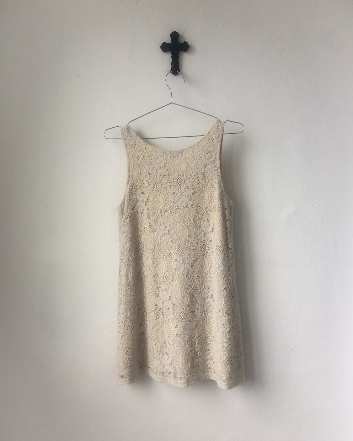 Pattern point crochet sleeveless 상품이미지3