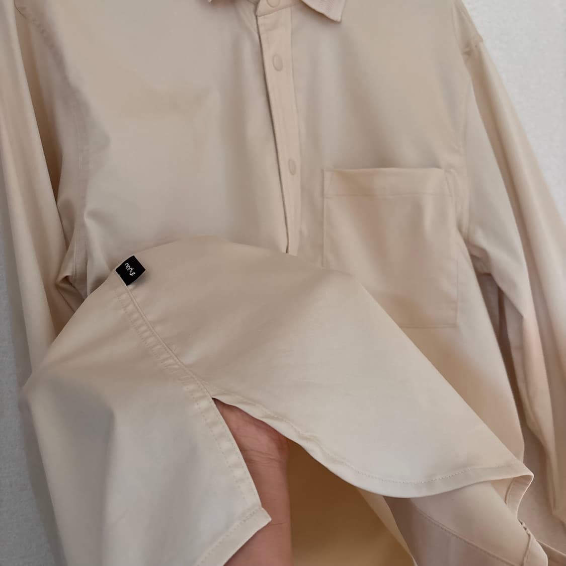 안다르 스판 기능성 바람막이 셔츠 남방 시보리 L 105 상품이미지6