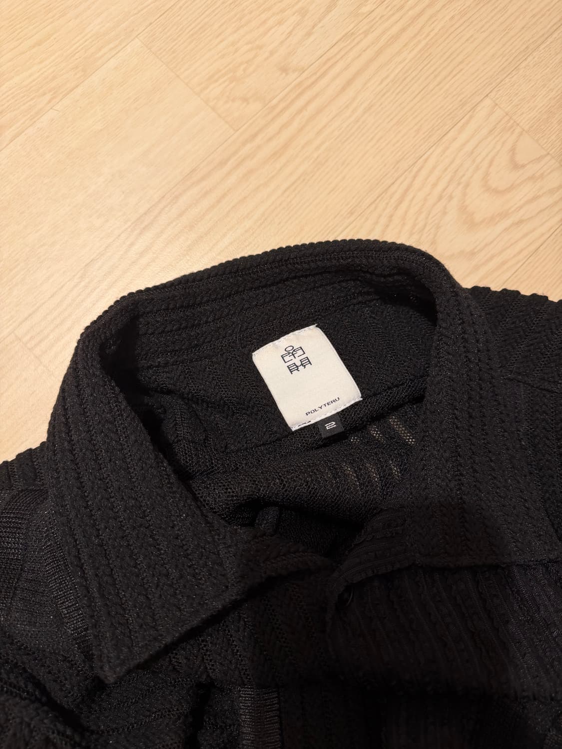 폴리테루 라셀 셔츠 2사이즈 상품이미지3