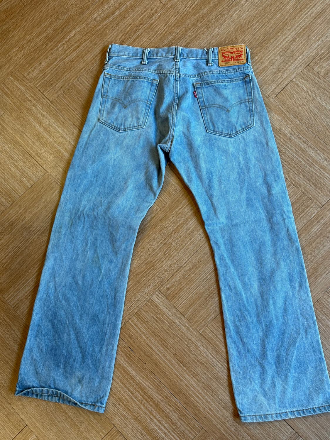 [34] 리바이스 517 부츠컷 데님 연청 상품이미지1