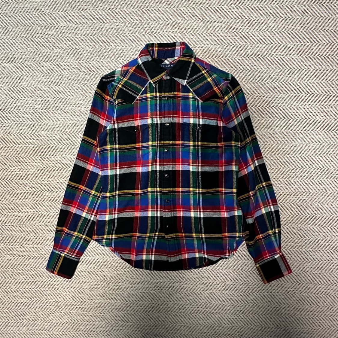 POLO RALPH LAUREN woman check shirt 상품이미지1