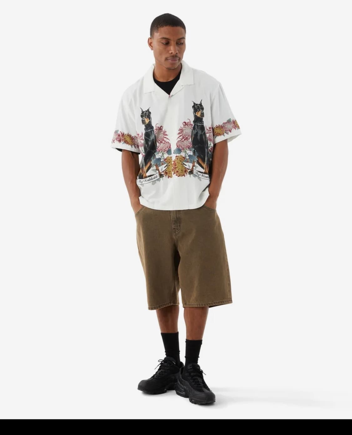 XL) 허프 베스트 보이즈 ss 리조트 셔츠 반팔셔츠 상품이미지5