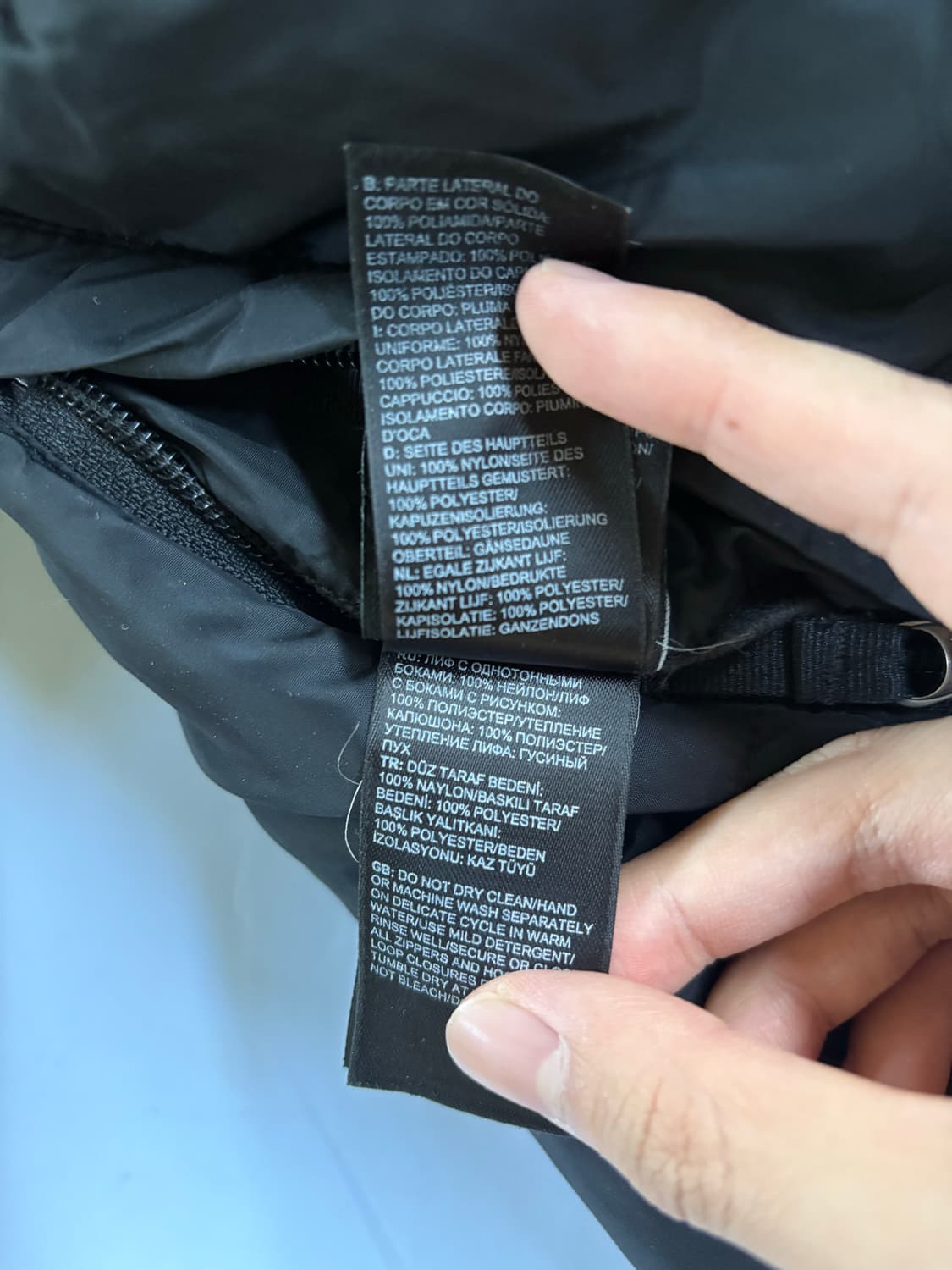 노스페이스 리버시블 경량패딩 상품이미지8