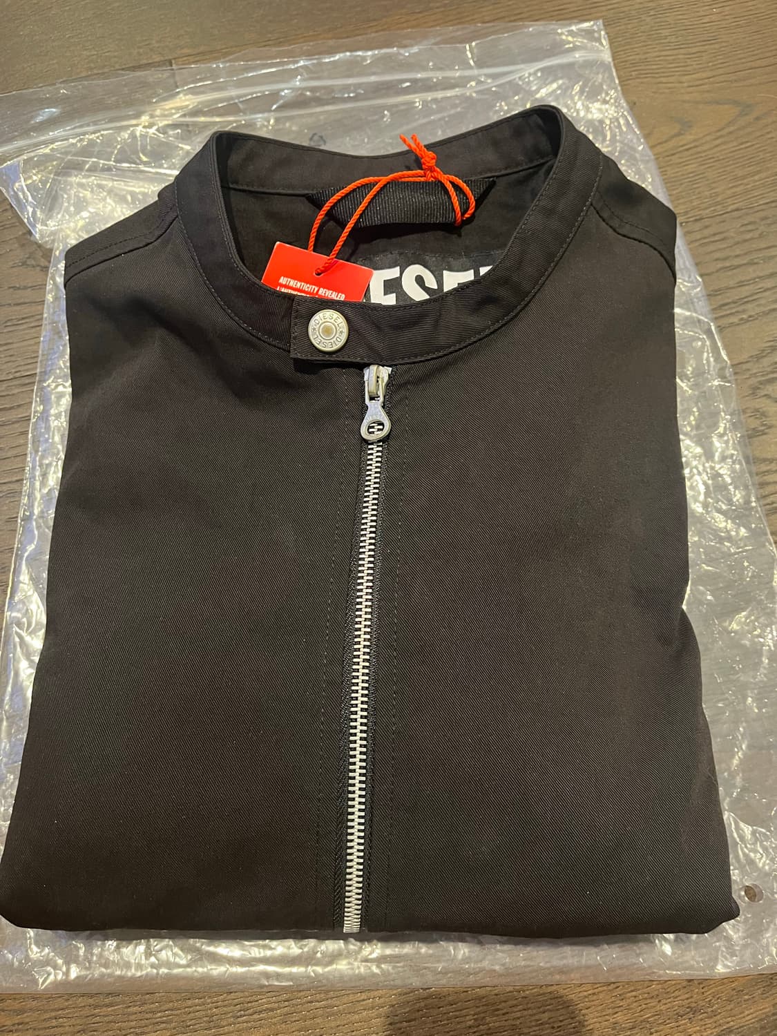 (새상품)Diesel J-Glory-NW Jacket Black M사이즈 상품이미지2
